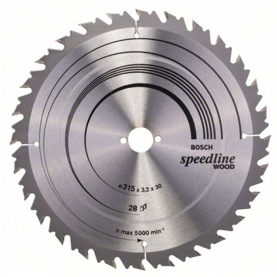 2608640682 Lame de scie circulaire Speedline Wood Accessoire Bosch pro outils
