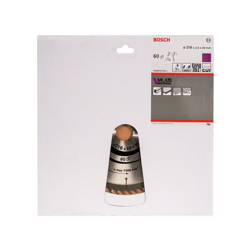 2608640446 Lame de scie circulaire Multi Material Accessoire Bosch pro outils