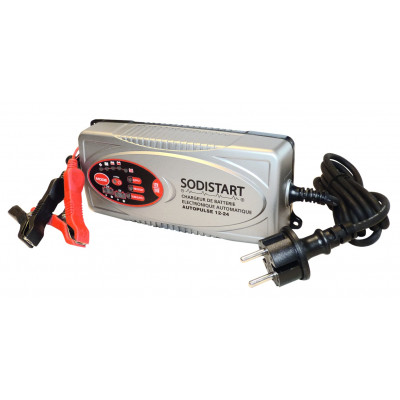 Chargeur AUTOPULSE 12 / 24 - alimentation 220 / 240 V - tension de sortie 12 /24 V - Sodise | 04022