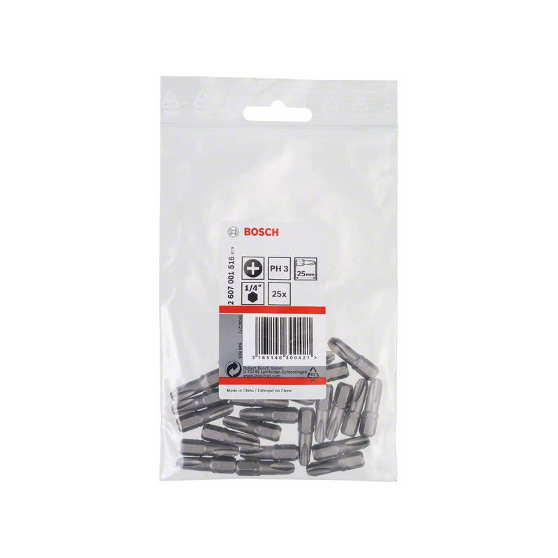 2607001516 Embout de vissage qualité extra-dure Accessoire Bosch pro outils
