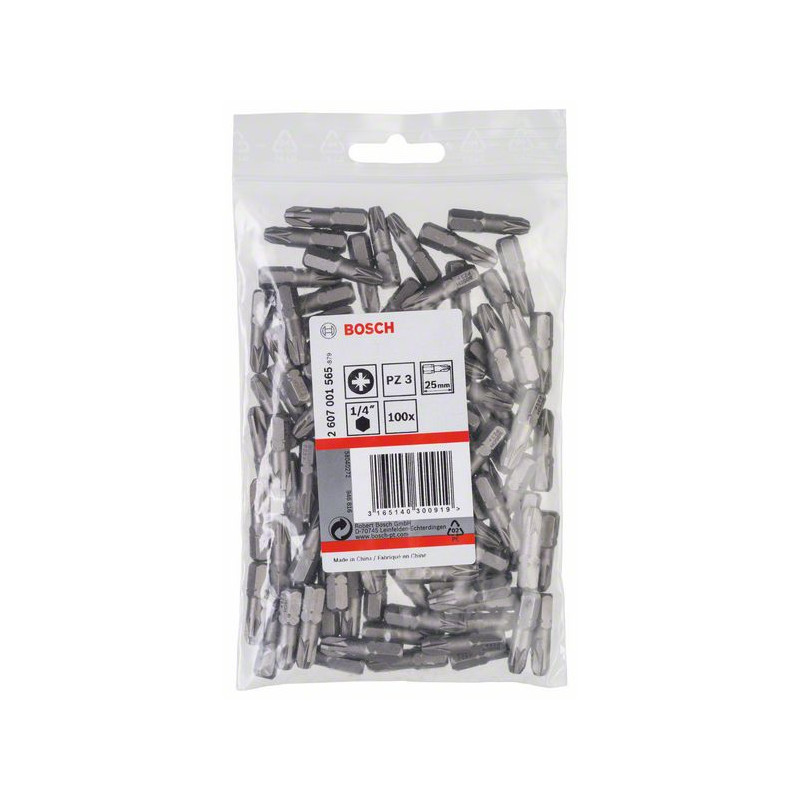2607001565 Embout de vissage qualité extra-dure Accessoire Bosch pro outils