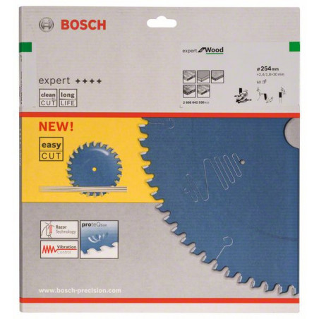 2608642530 Lame de scie circulaire Expert for Wood Accessoire Bosch pro outils