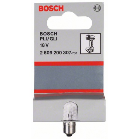 Bosch 2609200307 Ampoule à incandescence 18 V 