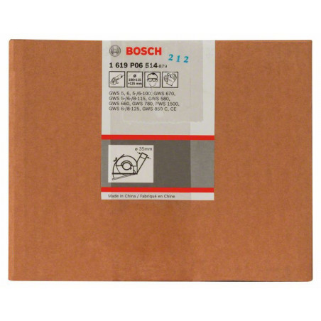 1619P06514 Glissière de guidage avec raccord d'aspiration pour tronçonnage Accessoire Bosch pro outils