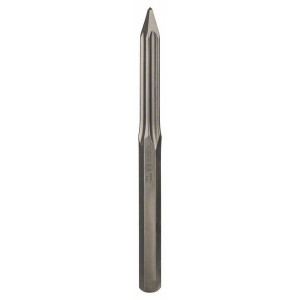 2608690106 Burin pointu à queue six pans 28 mm Accessoire Bosch pro outils
