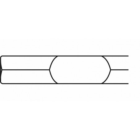 2608690106 Burin pointu à queue six pans 28 mm Accessoire Bosch pro outils