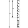 2608577045 Foret hélicoïdal HSS à queue six pans 2,0 mm Accessoire Bosch pro outils