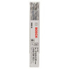 2608596822 Forets à métaux rectifiés HSS-G, DIN 340, série longue Accessoire Bosch pro outils
