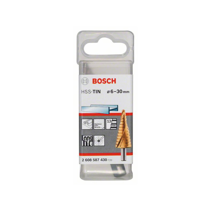 2608587430 Fraise étagée HSS-TiN Accessoire Bosch pro outils