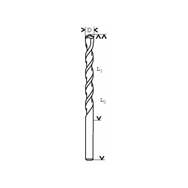 2608597656 Forets à béton CYL-3 Accessoire Bosch pro outils