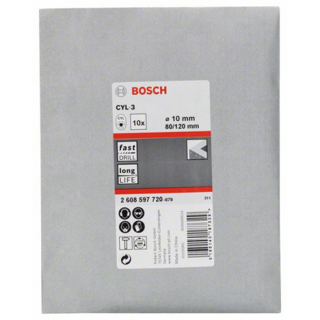 2608597720 Forets à béton CYL-3 Accessoire Bosch pro outils