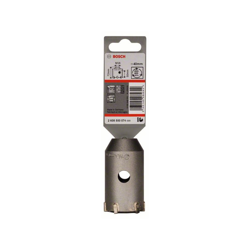 2608550074 Couronne-trépan SDS-plus-9 pour adaptateur six pans Accessoire Bosch pro outils
