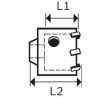 2608550075 Couronne-trépan SDS-plus-9 pour adaptateur six pans Accessoire Bosch pro outils