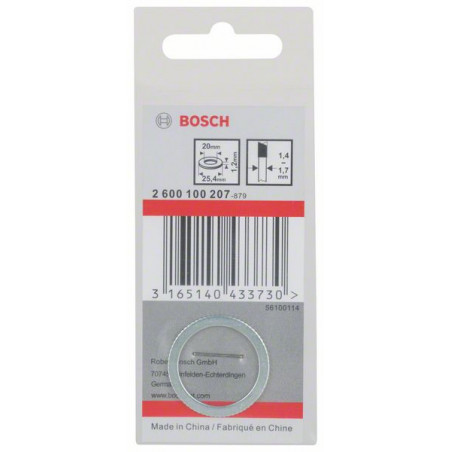 2600100207 Bague de réduction pour lames de scie circulaire Accessoire Bosch pro outils