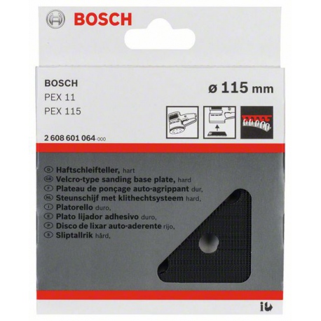 Bosch 2609256B61 Plateau de Ponçage ø125mm Ponceuse PEX400AE et PEX300AE