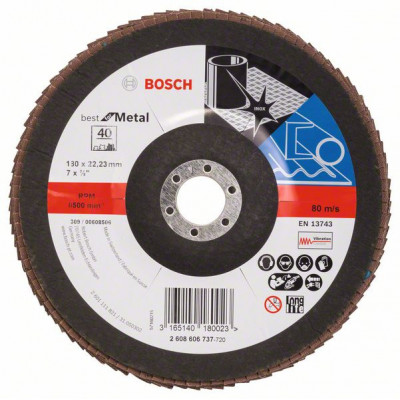 2608606737 Plateau à lamelles X571, Best for Metal Accessoire Bosch pro outils