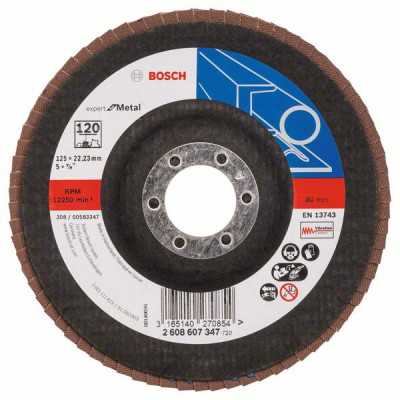 2608607347 Plateau à lamelles X551, Expert for Metal Accessoire Bosch pro outils