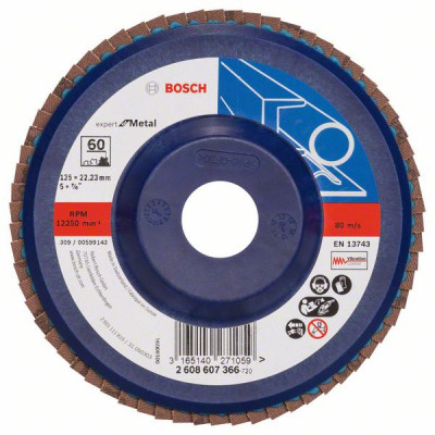 2608607366 Plateau à lamelles X551, Expert for Metal Accessoire Bosch pro outils