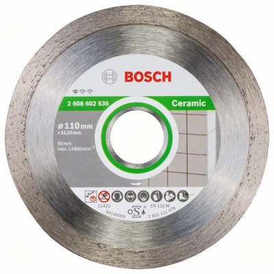 2608602535 Disque à tronçonner diamanté Standard for Ceramic Accessoire Bosch pro outils