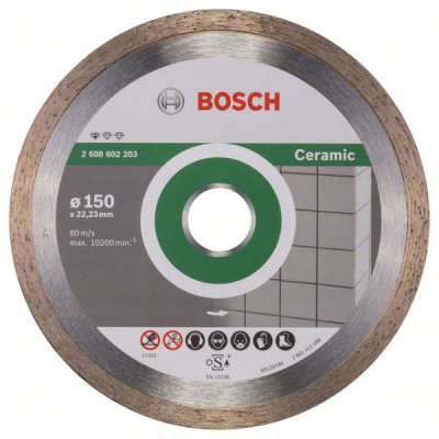 2608602203 Disque à tronçonner diamanté Standard for Ceramic Accessoire Bosch pro outils