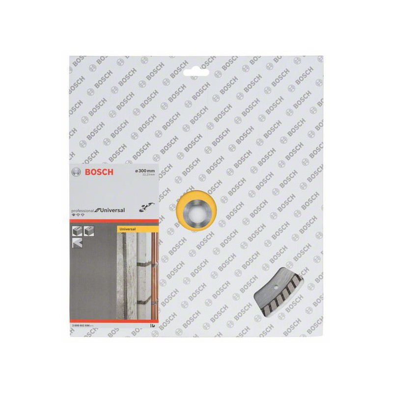 2608602696 Disque à tronçonner diamanté Standard for Universal Turbo Accessoire Bosch pro outils