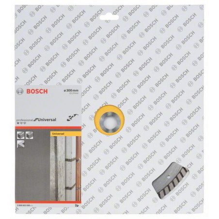 2608602696 Disque à tronçonner diamanté Standard for Universal Turbo Accessoire Bosch pro outils