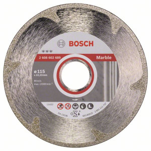 2608602689 Disque à tronçonner diamanté Best for Marble Accessoire Bosch pro outils