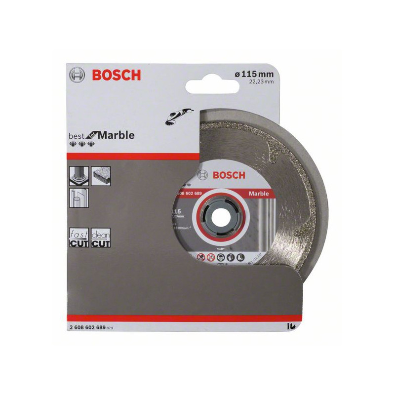 2608602689 Disque à tronçonner diamanté Best for Marble Accessoire Bosch pro outils