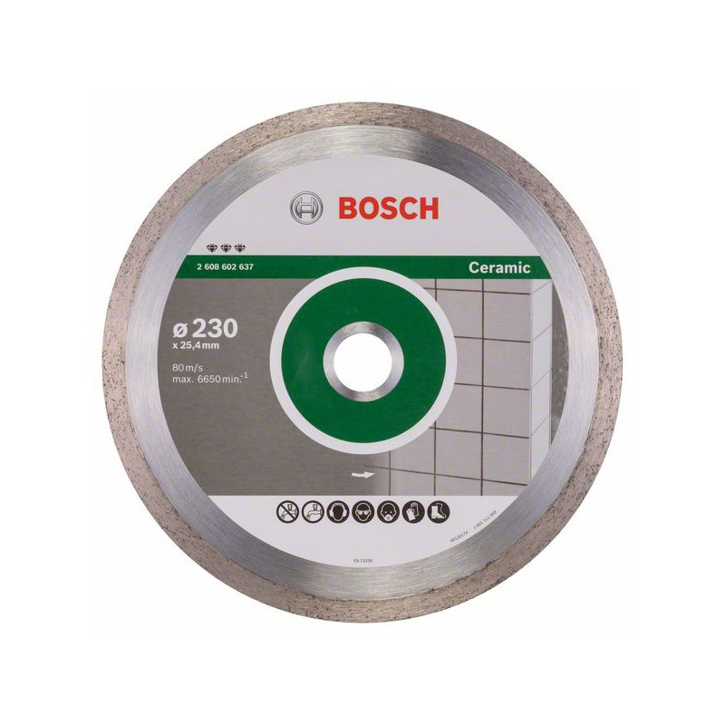 2608602637 Disque à tronçonner diamanté Best for Ceramic Accessoire Bosch pro outils