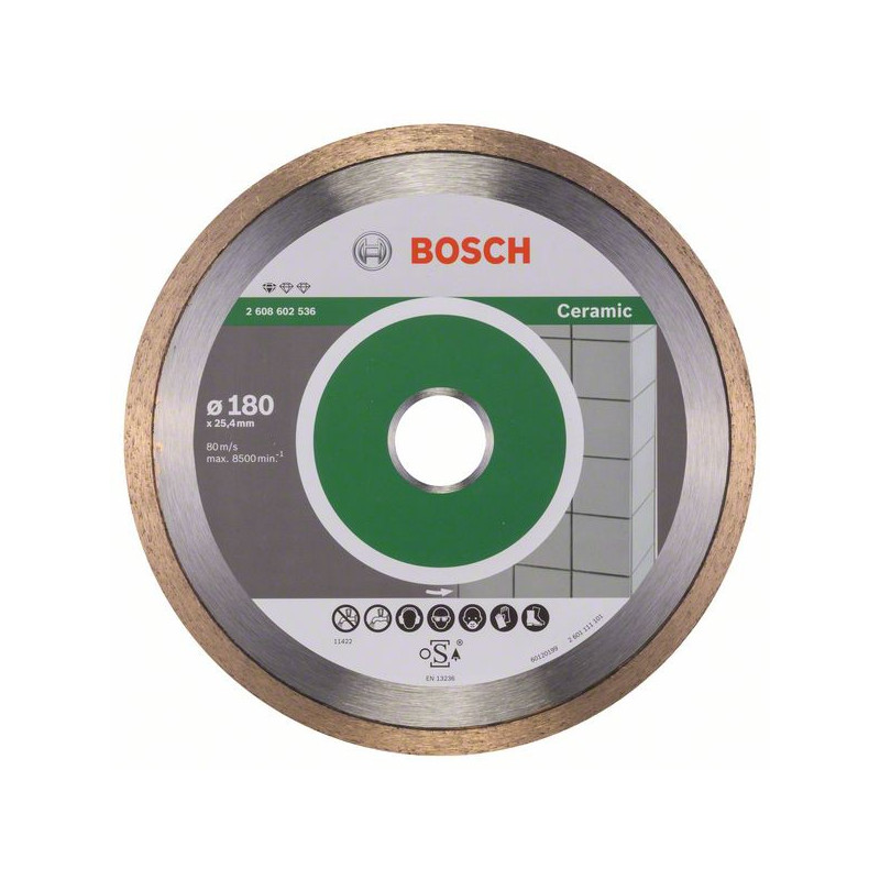 2608602536 Disque à tronçonner diamanté Standard for Ceramic Accessoire Bosch pro outils