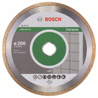 2608602537 Disque à tronçonner diamanté Standard for Ceramic Accessoire Bosch pro outils