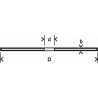 2608603408 Disque à tronçonner à moyeu plat Expert for Inox Accessoire Bosch pro outils