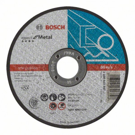 2608603397 Disque à tronçonner à moyeu plat Expert for Metal Accessoire Bosch pro outils