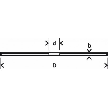 2608603178 Disque à tronçonner à moyeu plat Standard for Stone Accessoire Bosch pro outils