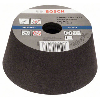 1608600234 Meule boisseau conique, métal/fonte Accessoire Bosch pro outils