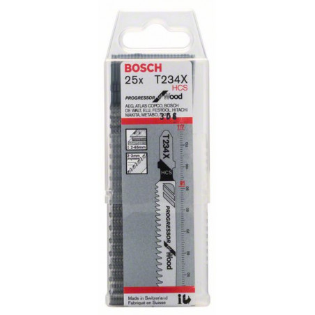 2608633524 Lame de scie sauteuse T 234 X Accessoire Bosch pro outils