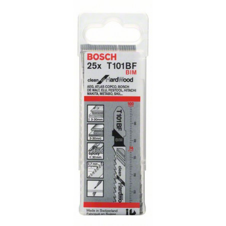 2608634988 Lame de scie sauteuse T 101 BF Accessoire Bosch pro outils