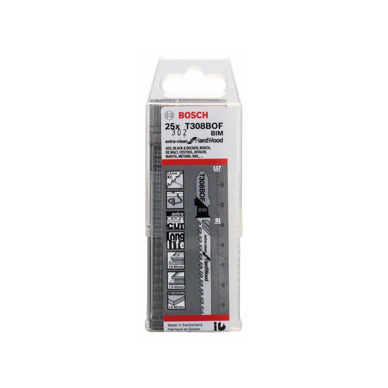 2608636641 Lame de scie sauteuse T 308 BOF Accessoire Bosch pro outils