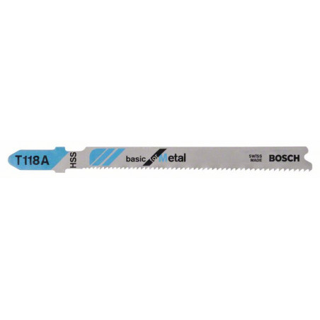 2608631507 Lame de scie sauteuse T 118 A Accessoire Bosch pro outils