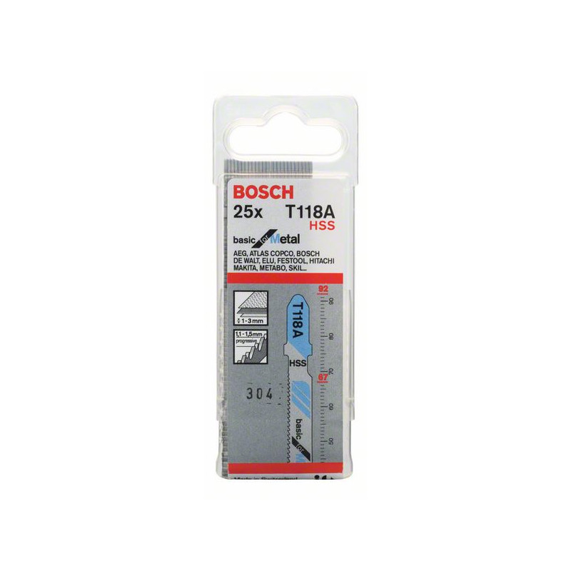 2608638470 Lame de scie sauteuse T 118 A Accessoire Bosch pro outils