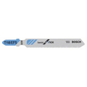 2608636499 Lame de scie sauteuse T 118 EFS Accessoire Bosch pro outils
