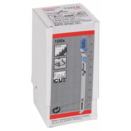 2608638382 Lames de scie sauteuse T 227 D Accessoire Bosch pro outils