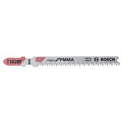 2608636780 Lame de scie sauteuse T 102 BF Accessoire Bosch pro outils