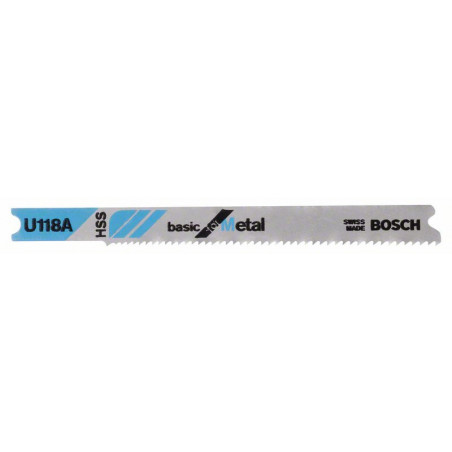 2608631511 Lame de scie sauteuse U 118 A Accessoire Bosch pro outils