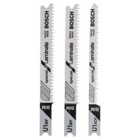 2608636430 Lames de scie sauteuse, set de 3 pièces Accessoire Bosch pro outils