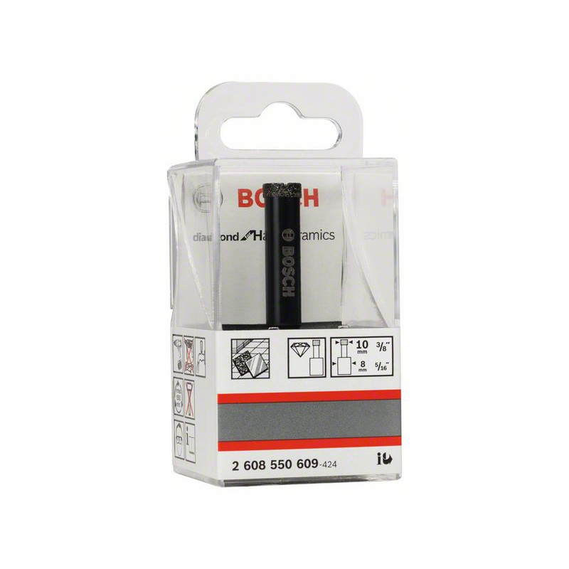 2608550609 Forets diamantés à eau Diamond for Hard Ceramics Accessoire Bosch pro outils