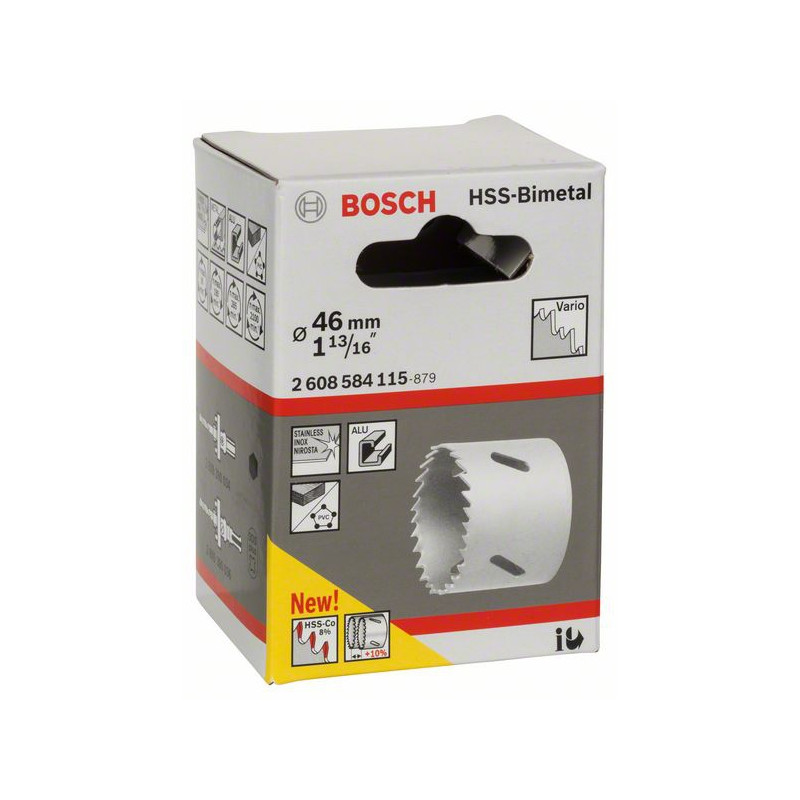 2608584115 Scie-trépan HSS bimétal pour adaptateur standard Accessoire Bosch pro outils