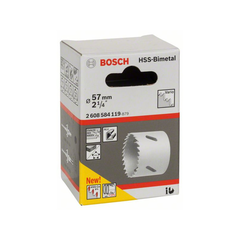 2608584119 Scie-trépan HSS bimétal pour adaptateur standard Accessoire Bosch pro outils