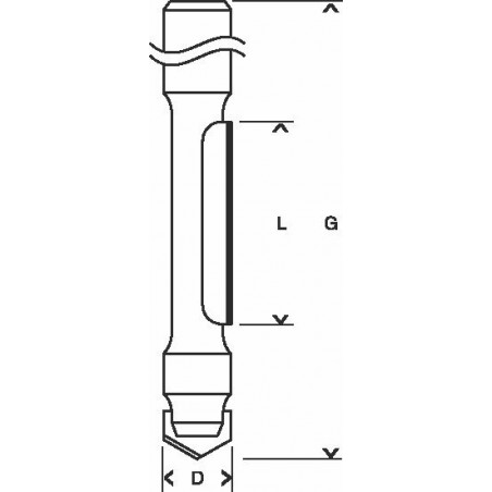 2608628371 Fraise à copier Accessoire Bosch pro outils
