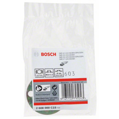 2608000C23 Écrou rond avec filetage fin M 14 x 1,5 Accessoire Bosch pro outils